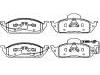 тормозная кладка Brake Pad Set:163 420 12 20