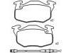 Plaquettes de frein Brake Pad Set:77 01 201 542