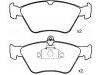 Bremsbelagsatz, Scheibenbremse Brake Pad Set:44 83 723