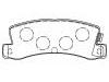 Bremsbelagsatz, Scheibenbremse Brake Pad Set:04465-32010