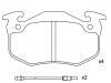 刹车片 Brake Pad Set:77 01 202 213