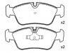 Bremsbelagsatz, Scheibenbremse Brake Pad Set:34 11 1 160 356