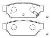 Pastillas de freno Brake Pad Set:MB 928 314