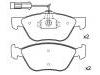 Plaquettes de frein Brake Pad Set:0060 717 131 43