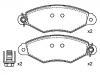 刹车片 Brake Pad Set:4251.69