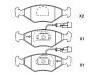 Brake Pad Set:9 947 917