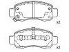 тормозная кладка Brake Pad Set:06450-S34-000