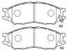 Plaquettes de frein Brake Pad Set:41060-6N091