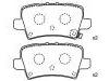 Brake Pad Set:43022-SMG-E01