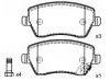 刹车片 Brake Pad Set:55810-62J00