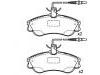 Plaquettes de frein Brake Pad Set:4251.54