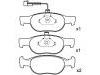 Brake Pad Set:7 736 219 9