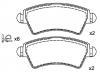 Bremsbelagsatz, Scheibenbremse Brake Pad Set:4252.29