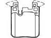 Plaquettes de frein Brake Pad Set:34 21 2 284 989