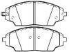 Bremsbelagsatz, Scheibenbremse Brake Pad Set:95025848