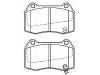 刹车片 Brake Pad Set:41060-CD094